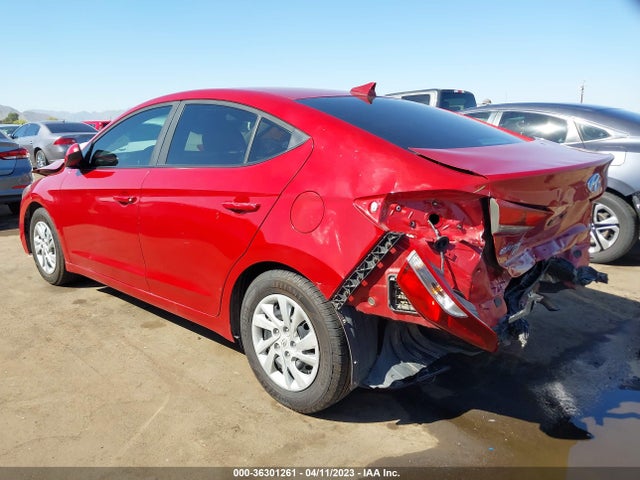 2017 HYUNDAI ELANTRA SE VIN: KMHD74LF9HU092648