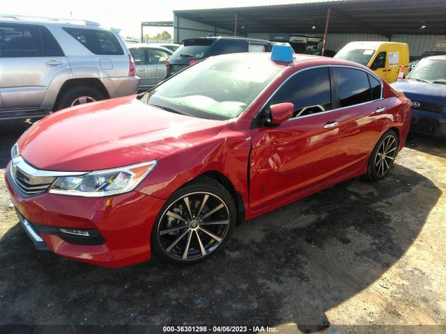 2016 HONDA ACCORD SEDAN SPORT VIN: 1HGCR2F69GA181003