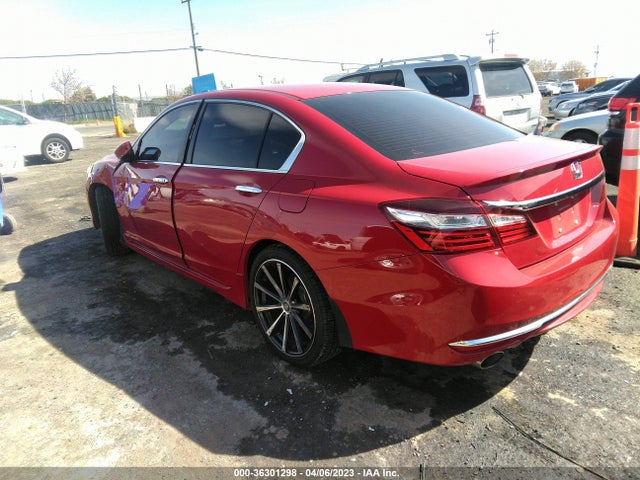 2016 HONDA ACCORD SEDAN SPORT VIN: 1HGCR2F69GA181003