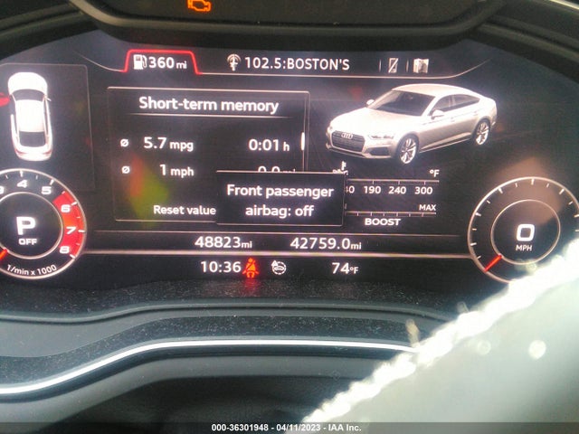WAUB4DF51KA028343 Audi S5 Sportback Premium Plus
