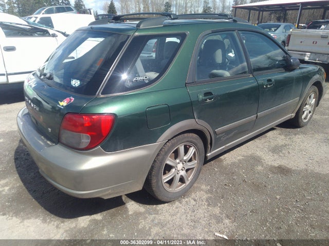 2003 SUBARU IMPREZA WAGON OUTBACK VIN: JF1GG68573H808970