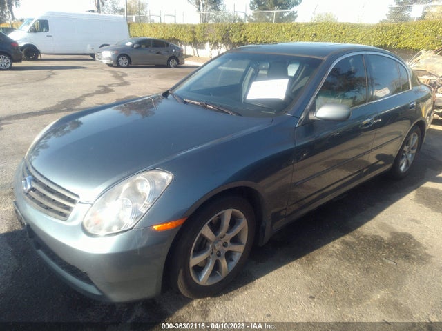 2006 INFINITI G35 SEDAN VIN: JNKCV51E06M507373