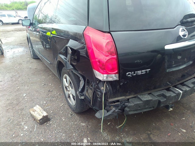 2008 NISSAN QUEST BASE VIN: 5N1BV28U28N112211