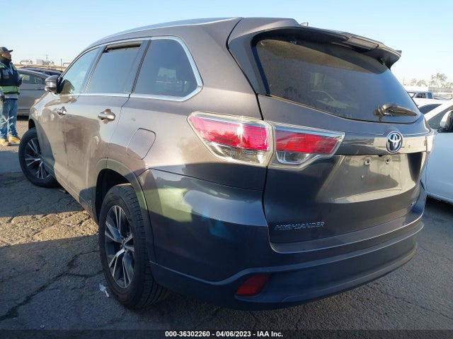 Toyota Highlander Xle 2016 5TDKKRFH4GS501761 Image 4