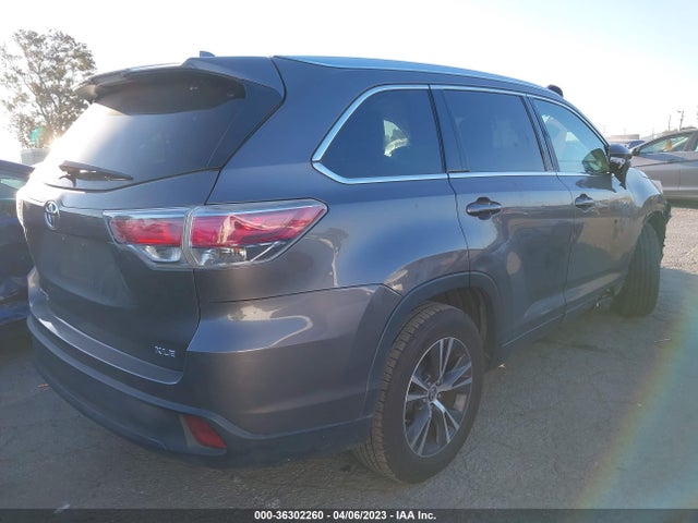 Toyota Highlander Xle 2016 5TDKKRFH4GS501761 Image 5