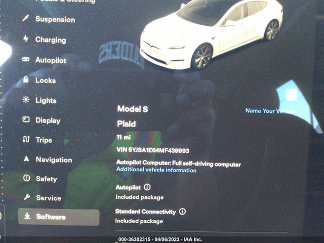 Tesla Model S Plaid 2021 5YJSA1E64MF439993 Image 7
