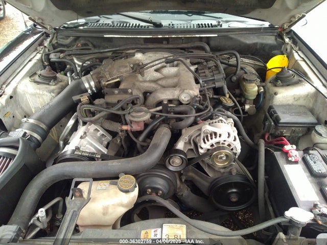 2001 FORD MUSTANG STANDARD/DELUXE/PREMIUM VIN: 1FAFP40481F199576