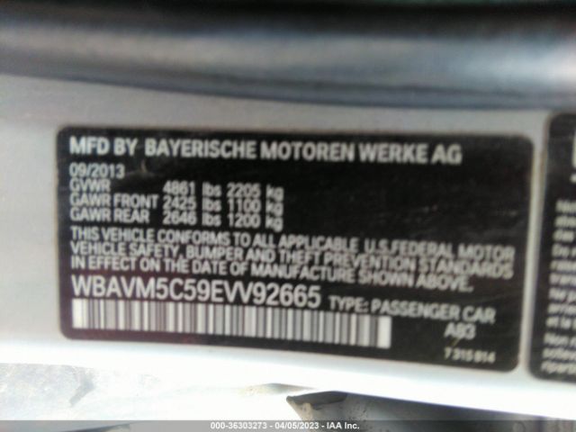 WBAVM5C59EVV92665 BMW X1 Xdrive35i