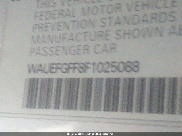 2015 AUDI A3 WAUEFGFF8F1025088 Photo 8