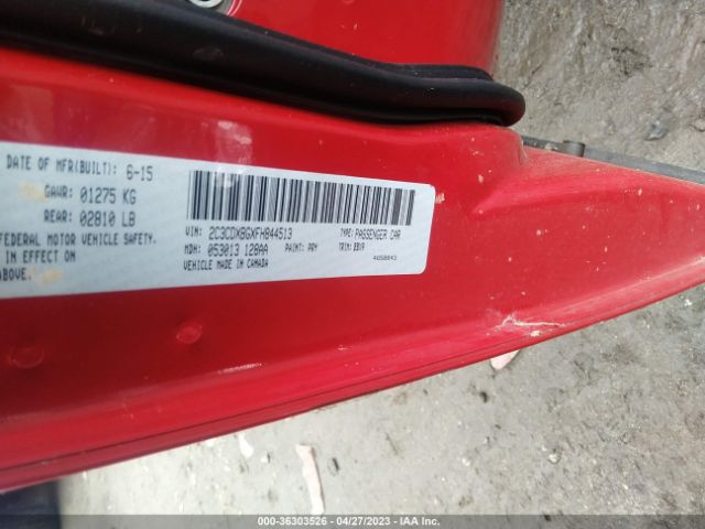 2C3CDXBGXFH844513 Dodge Charger Se