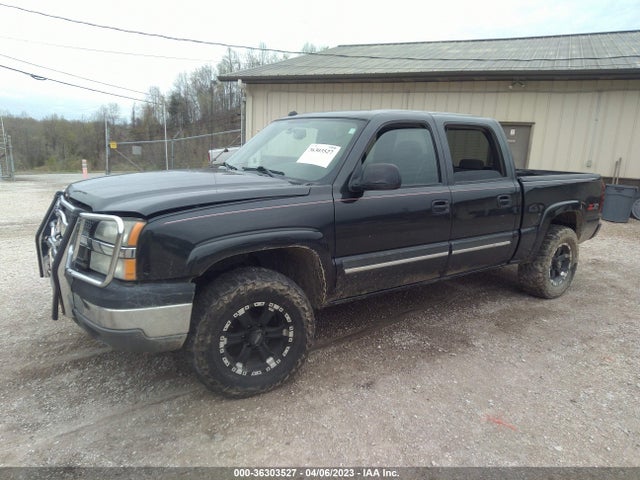 2004 CHEVROLET SILVERADO 1500 CREW CAB Z71 VIN: 2GCEK13T541422786