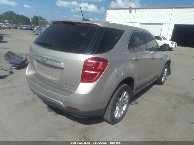 2016 CHEVROLET EQUINOX LS VIN: 2GNALBEK6G1142344