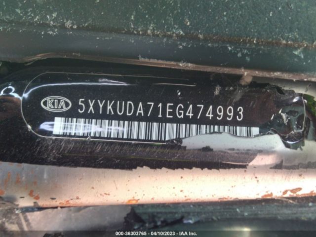 5XYKUDA71EG474993 KIA SORENTO EX