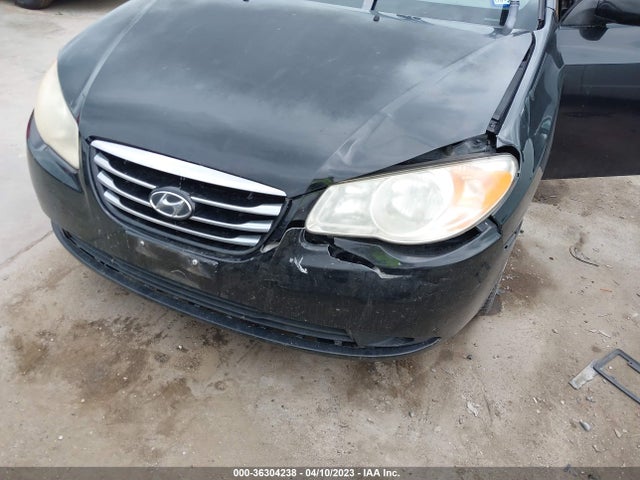 2010 HYUNDAI ELANTRA BLUE VIN: KMHDU4AD6AU880707