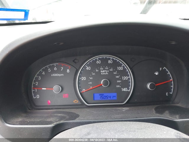2010 HYUNDAI ELANTRA BLUE VIN: KMHDU4AD6AU880707