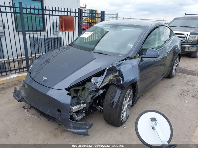 2023 TESLA MODEL Y LONG RANGE VIN: 7SAYGDEE0PA089445