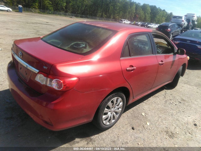 2013 TOYOTA COROLLA L/LE/S VIN: 5YFBU4EE7DP080059