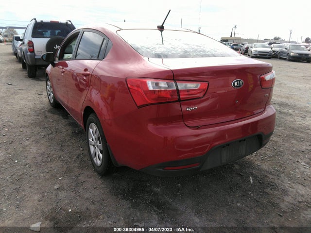 2013 KIA RIO LX VIN: KNADM4A37D6240037