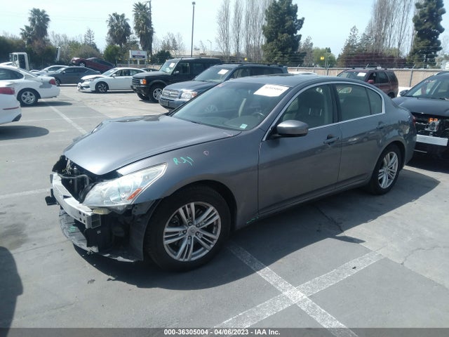 2012 INFINITI G37 SEDAN JOURNEY VIN: JN1CV6AP1CM628548