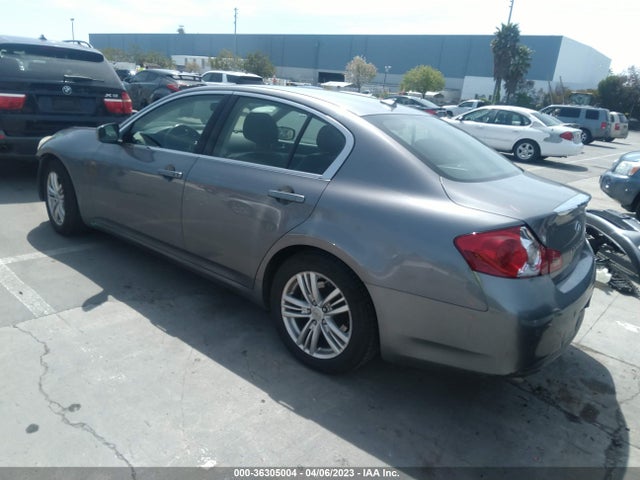 2012 INFINITI G37 SEDAN JOURNEY VIN: JN1CV6AP1CM628548
