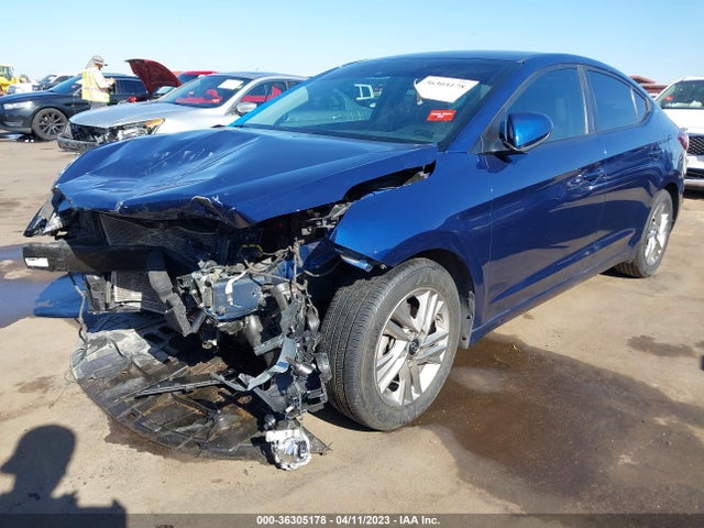 2019 HYUNDAI ELANTRA SEL VIN: 5NPD84LF8KH408981