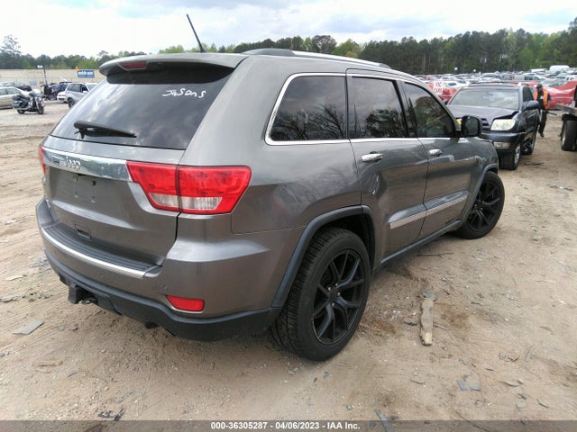 2012 JEEP GRAND CHEROKEE OVERLAND VIN: 1C4RJFCG4CC103733