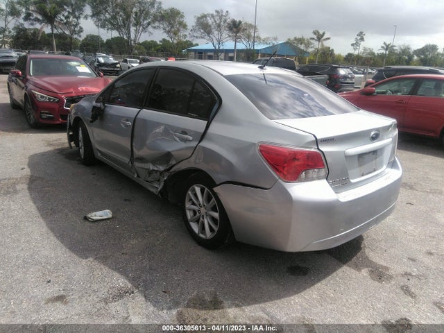 2012 SUBARU IMPREZA SEDAN 2.0I PREMIUM VIN: JF1GJAC63CH019901