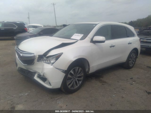 5FRYD3H41EB001293 Acura Mdx Tech Pkg