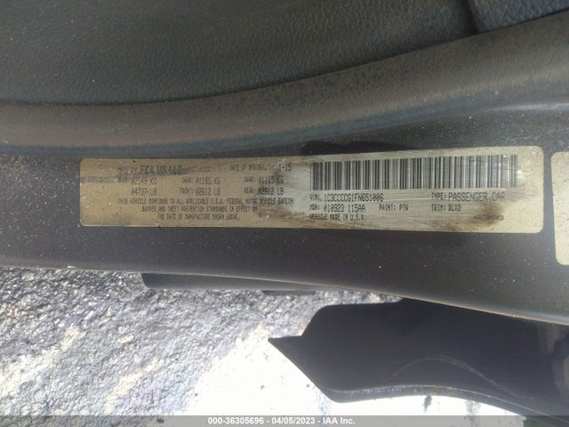 1C3CCCCG1FN651006 Chrysler 200 C