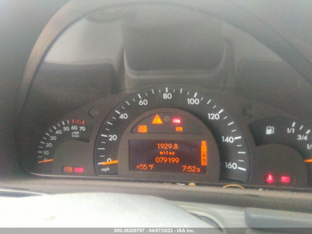 2003 MERCEDES-BENZ C-CLASS 3.2L VIN: WDBRF64J53E010184