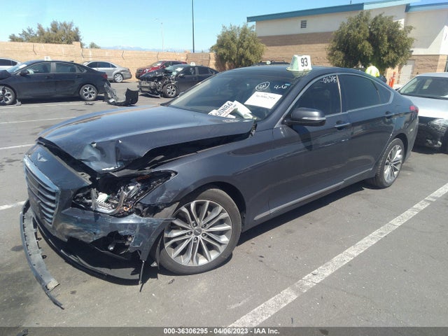 Genesis G80 3.8l 2017 KMHGN4JE9HU171086 Image 2