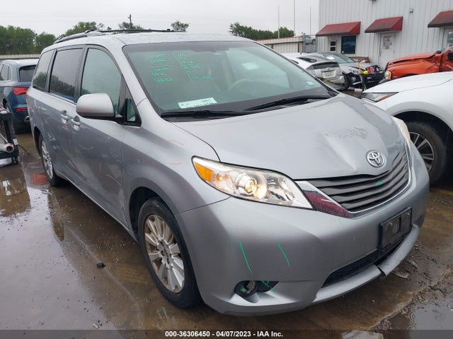 2012 TOYOTA SIENNA XLE/LTD VIN: 5TDDK3DCXCS036541
