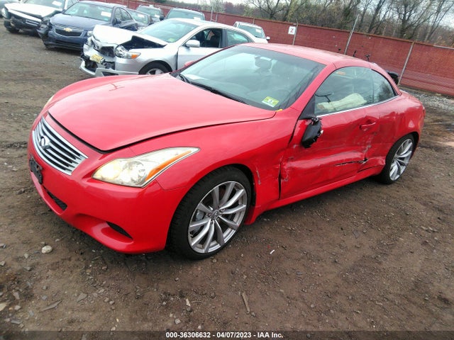 2010 INFINITI G37 CONVERTIBLE SPORT VIN: JN1CV6FE6AM351805