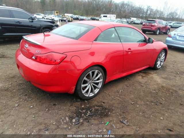 2010 INFINITI G37 CONVERTIBLE SPORT VIN: JN1CV6FE6AM351805