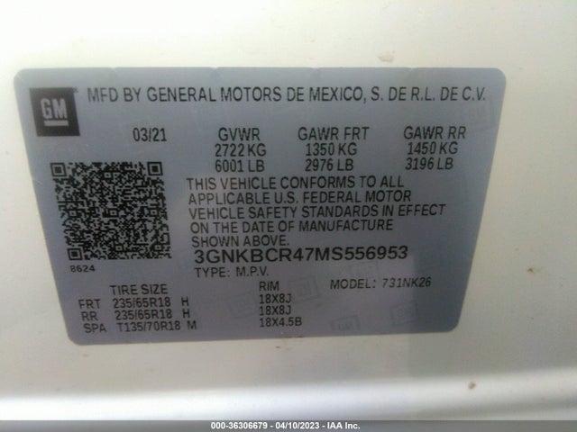 Chevrolet Blazer Lt 2021 3GNKBCR47MS556953 Image 9