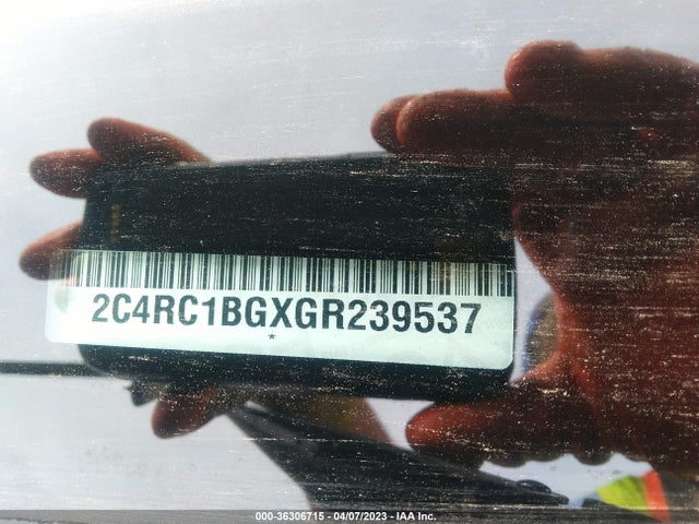 2C4RC1BGXGR239537 Chrysler Town & Country Touring