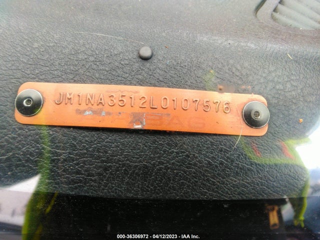 1990 MAZDA MX-5 MIATA VIN: JM1NA3512L0107576