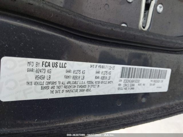 2C3CDXGJ6GH162332 Dodge Charger R/t Scat Pack