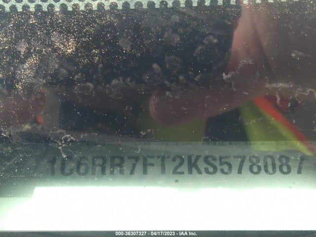 1C6RR7FT2KS578087 RAM 1500 Classic Express