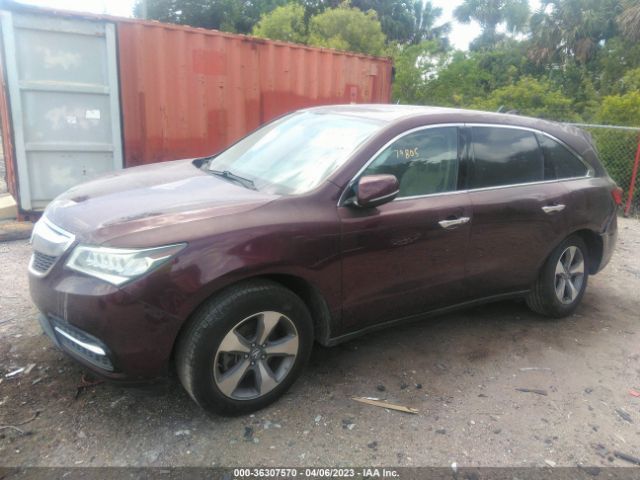 5FRYD3H25EB003689 Acura MDX