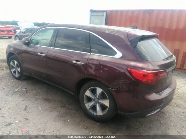 5FRYD3H25EB003689 Acura MDX