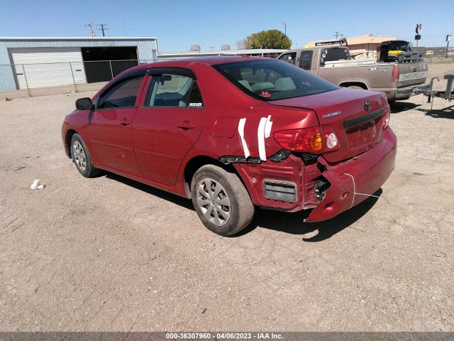 2009 TOYOTA COROLLA LE VIN: JTDBL40EX99090690