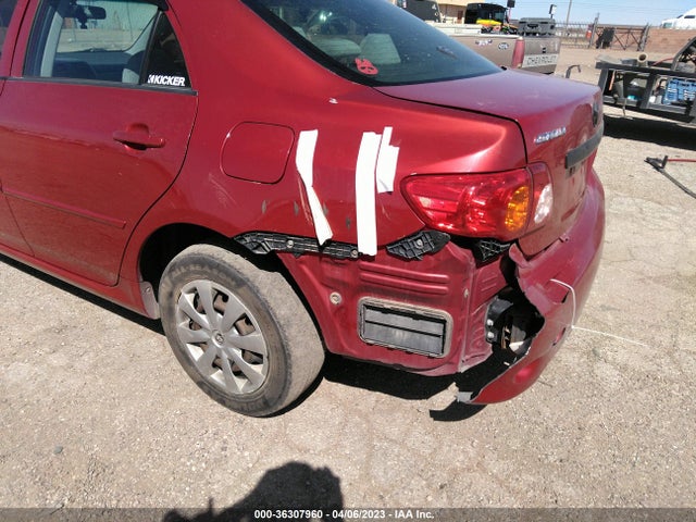 2009 TOYOTA COROLLA LE VIN: JTDBL40EX99090690