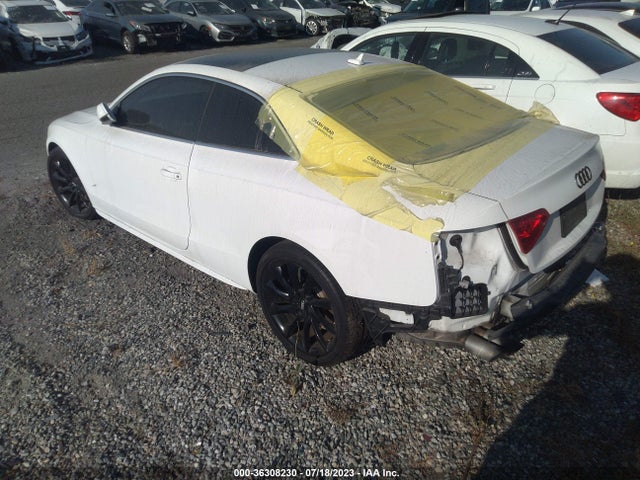 2013 AUDI A5 PREMIUM PLUS VIN: WAULFAFRXDA022401