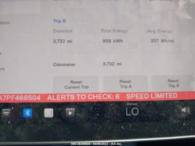 5YJ3E1EA7PF468504 Tesla MODEL 3