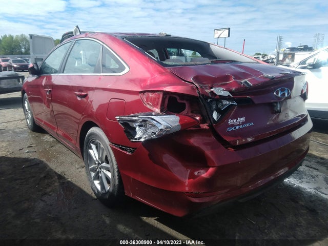 2016 HYUNDAI SONATA 2.4L SE VIN: 5NPE24AF1GH275688