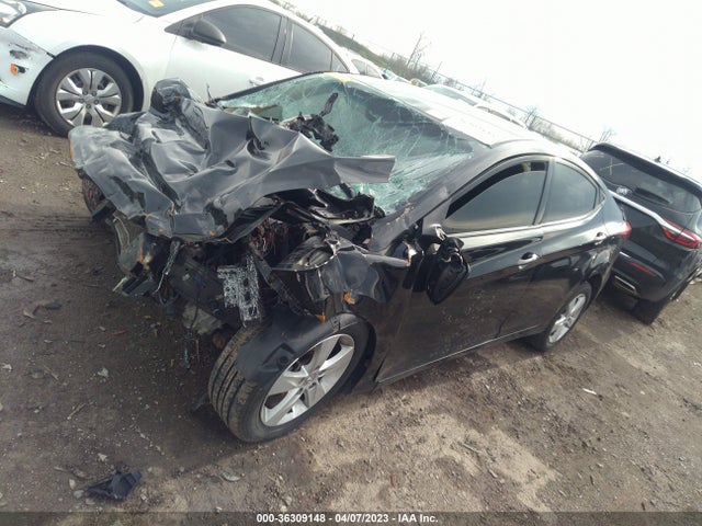 2013 HYUNDAI ELANTRA GLS VIN: 5NPDH4AE4DH434295