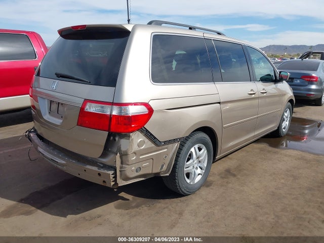 2007 HONDA ODYSSEY EX-L VIN: 5FNRL38607B106193