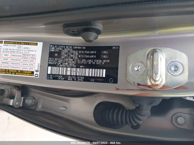 2022 Lexus GX, VIN: JTJAM7BX1N5307700