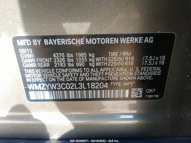 2020 MINI COUNTRYMAN WMZYW3C02L3L18204 Photo 8